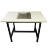 Table aspirante pour hotte encastrable